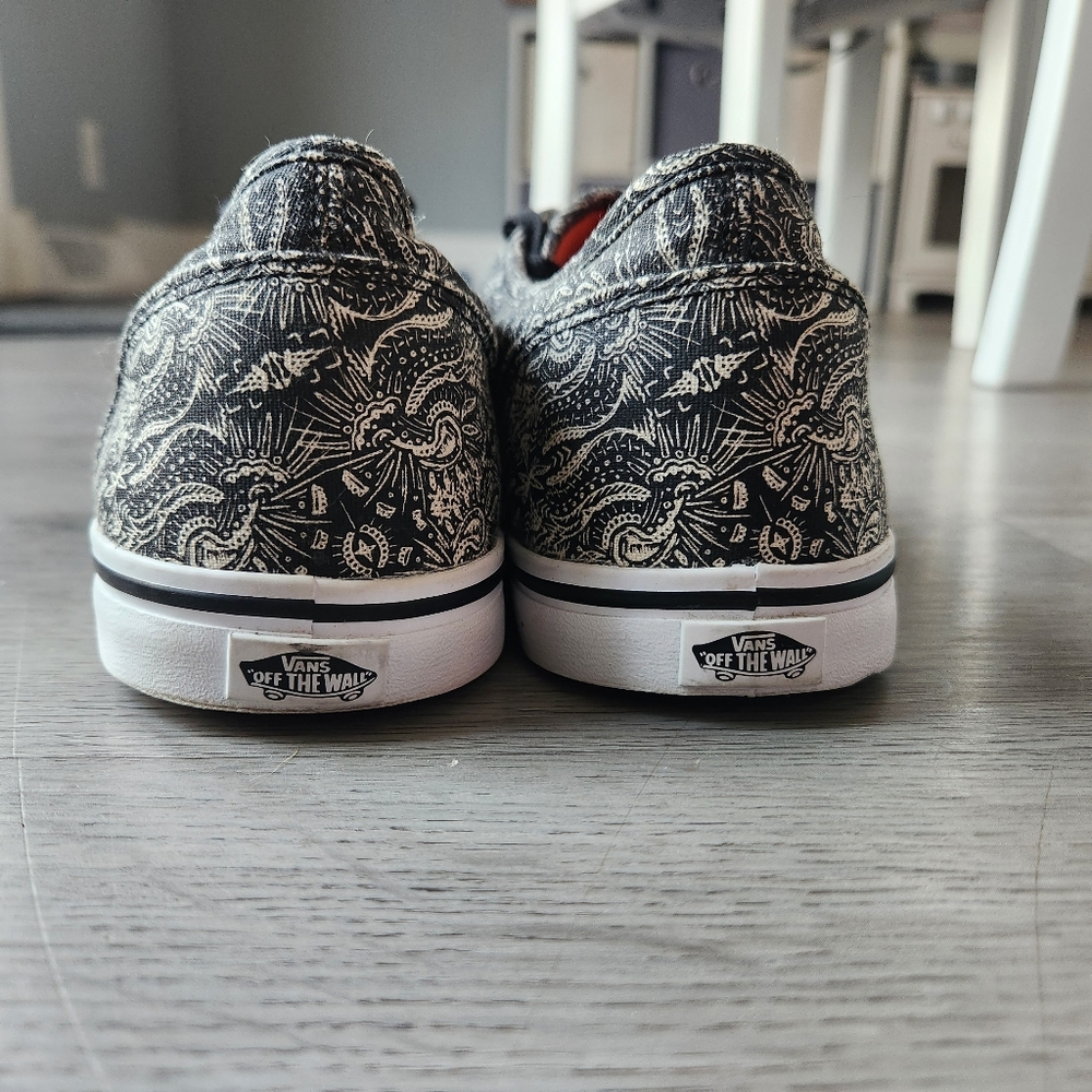Vans Atwood Paisley low top henna canvas sneakers women size 10 ALT - Picture 5 of 9